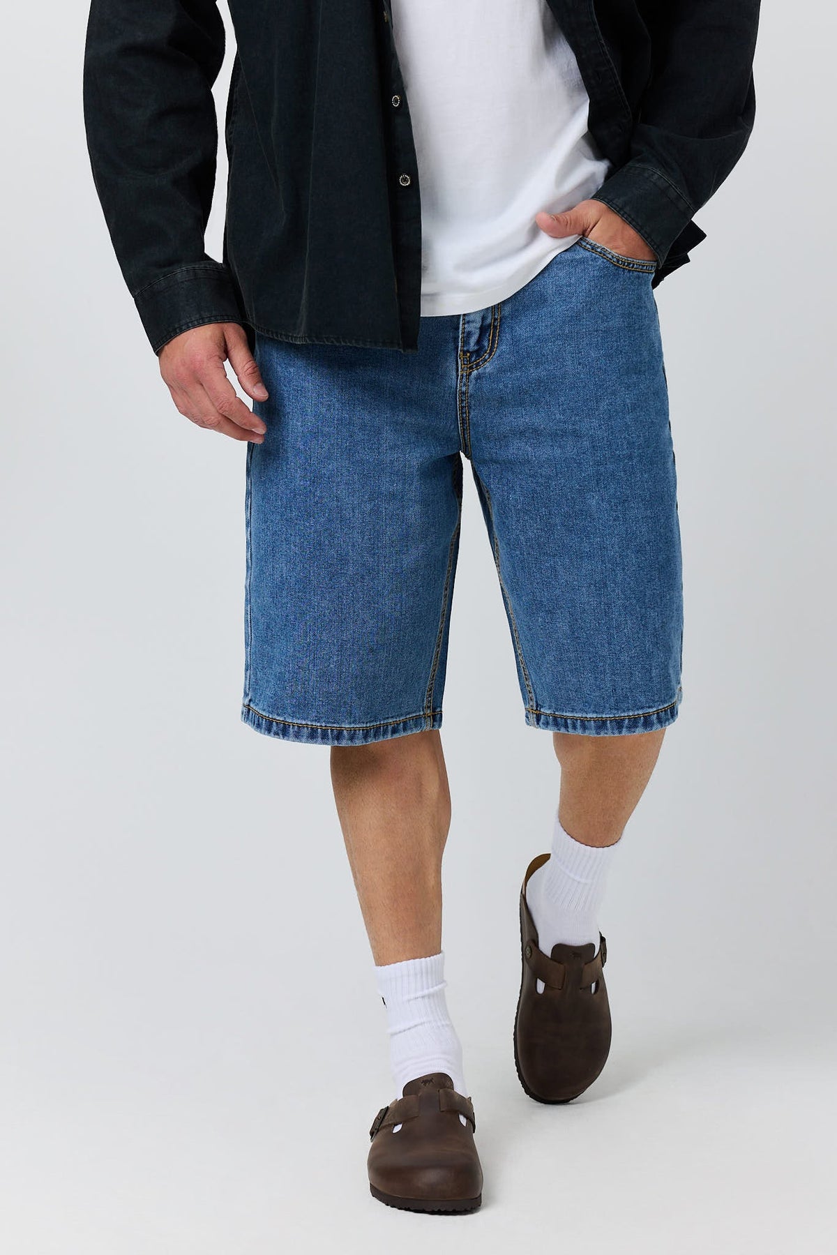 Ringers Western Bodie Mens Denim Short