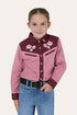 Ringers Western Bonnie Kids Girls Western Shirt - Front
