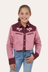 Ringers Western Bonnie Youth Girls Western Shirt - Front