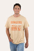 Ringers Western Born In The West Mens Loose Fit T-Shirt - Front