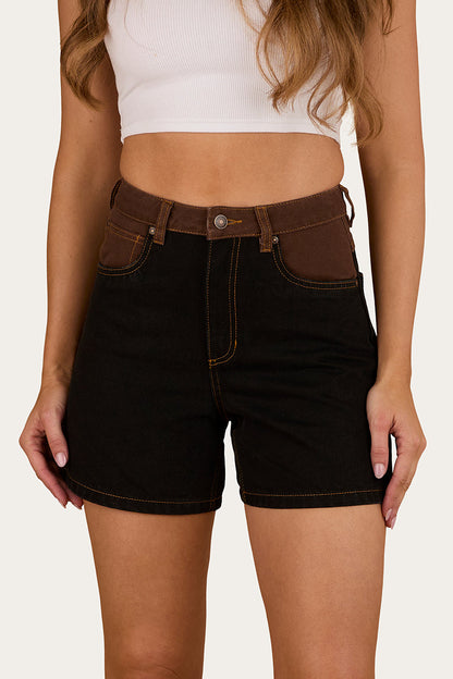 Ringers Western Brandy Womens Denim Short - Front
