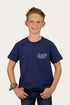 Ringers Western Buck Winner Boys Classic Fit T-Shirt - Navy