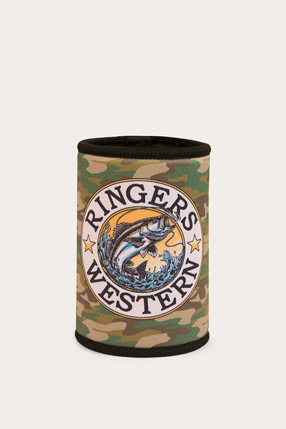 Ringers Western Buckin Barra Stubby Cooler - 3