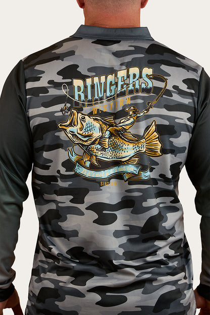 Ringers Western Buckin Barra Unisex Fishing Jersey - 11