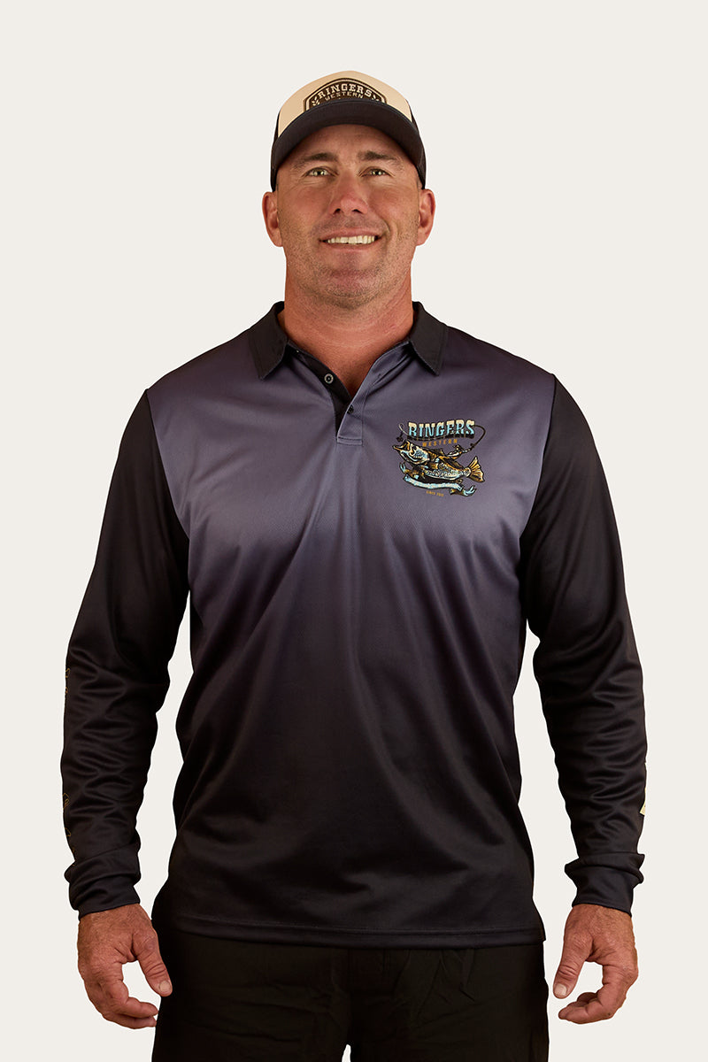 Ringers Western Buckin Barra Unisex Fishing Jersey - 2