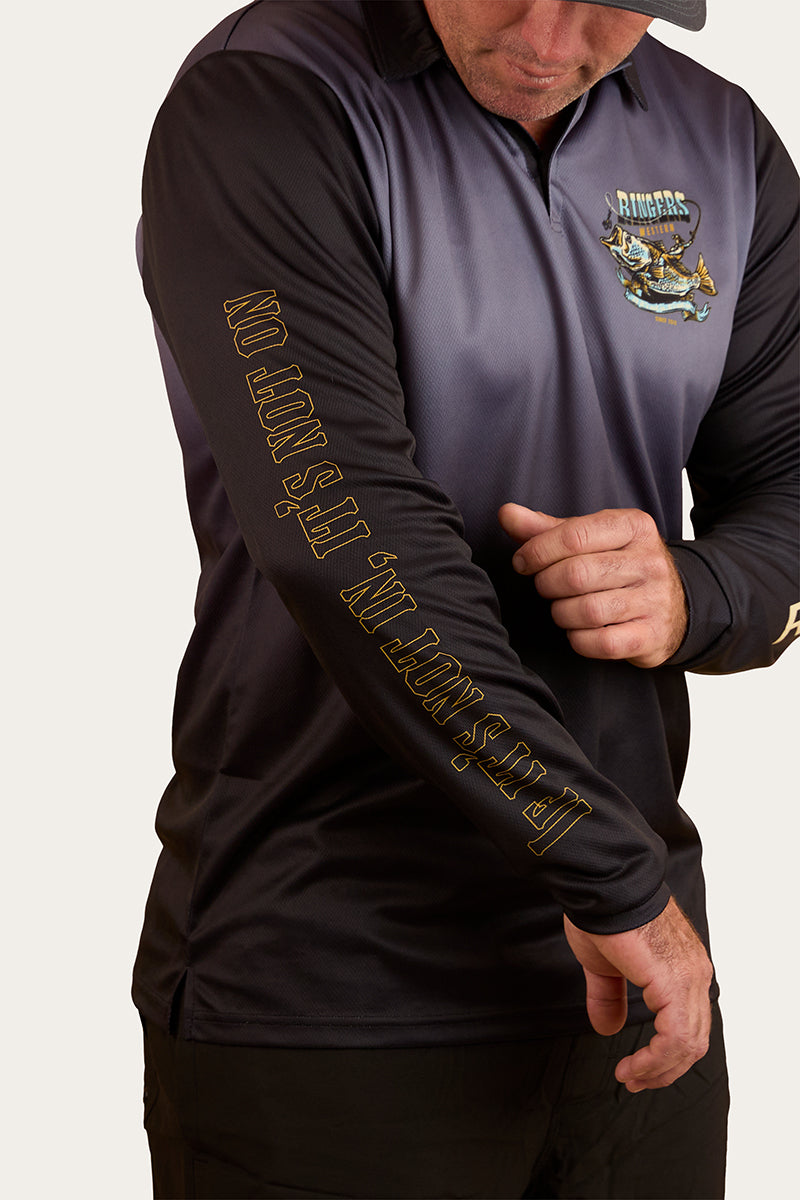 Ringers Western Buckin Barra Unisex Fishing Jersey - 5