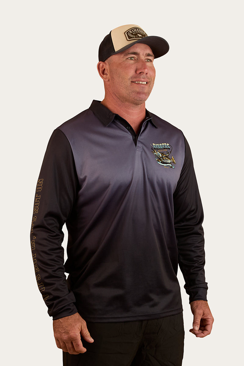 Ringers Western Buckin Barra Unisex Fishing Jersey - 9