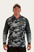 Ringers Western Buckin Barra Unisex Fishing Jersey - Black