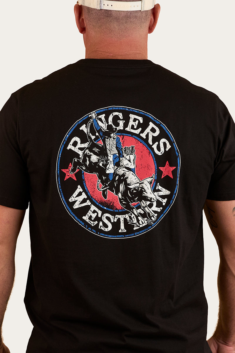 Ringers Western Bucking Bull Mens Loose Fit T-Shirt - 5