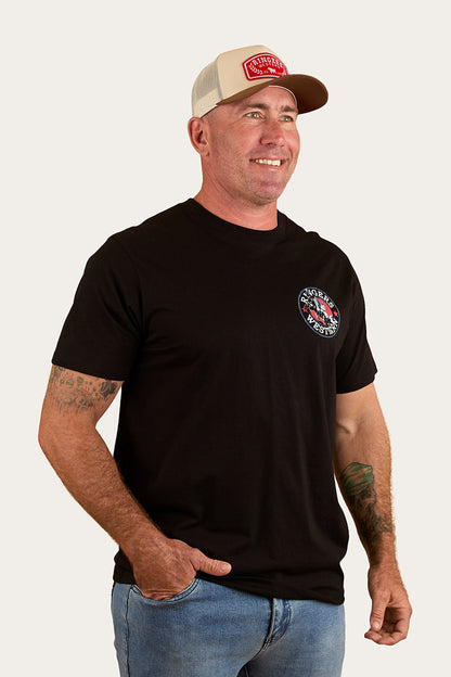 Ringers Western Bucking Bull Mens Loose Fit T-Shirt - 6