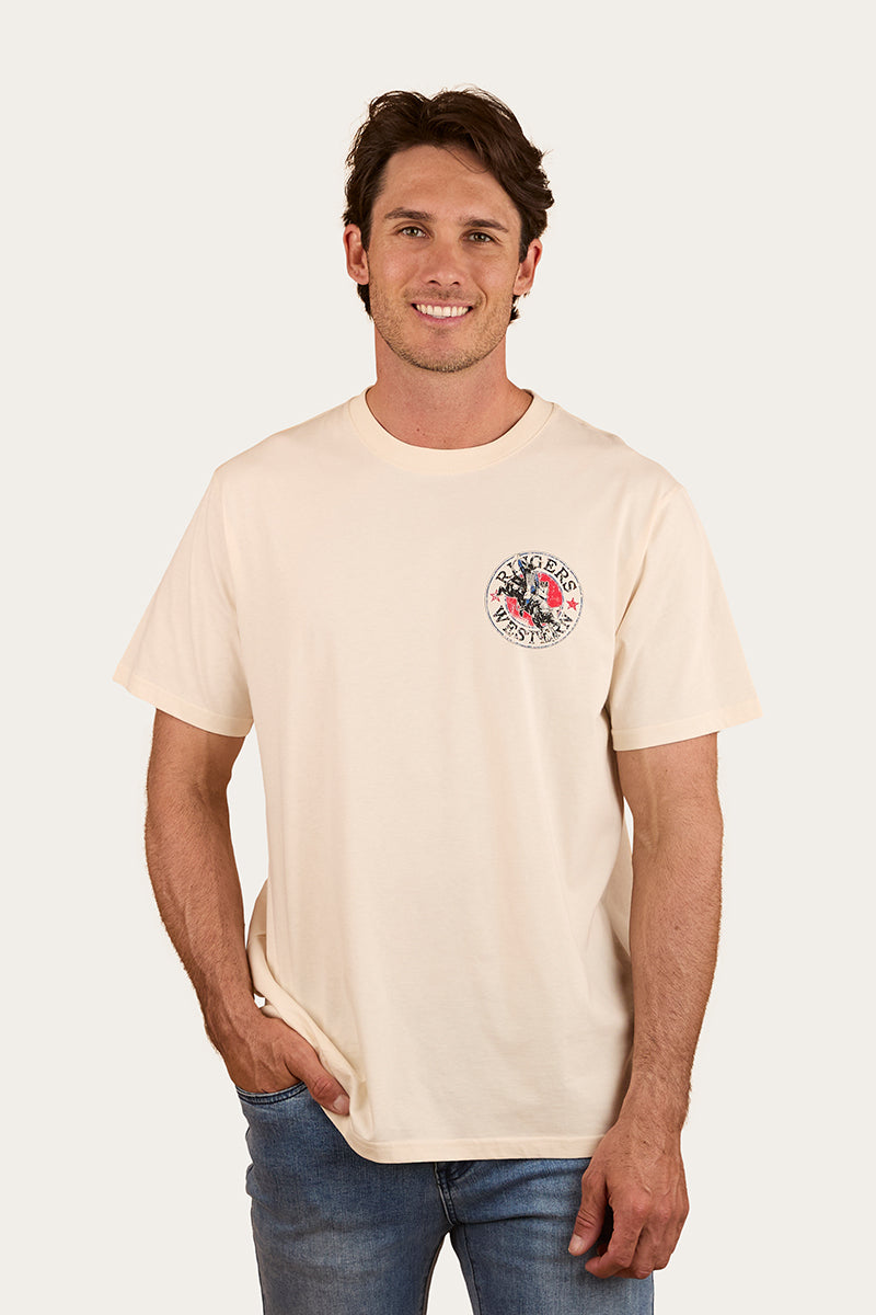 Ringers Western Bucking Bull Mens Loose Fit T-Shirt