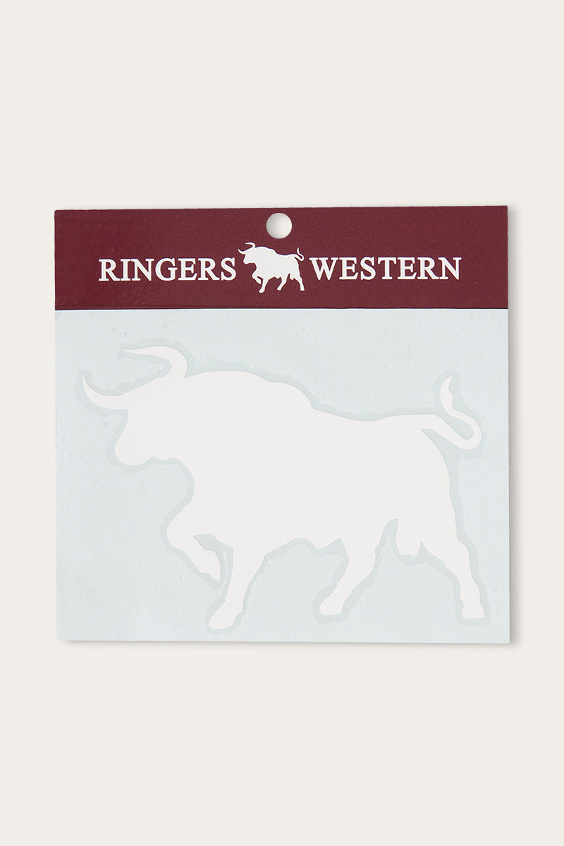 Ringers Western Bull Die Cut Sticker - 4