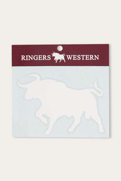 Ringers Western Bull Die Cut Sticker - 4