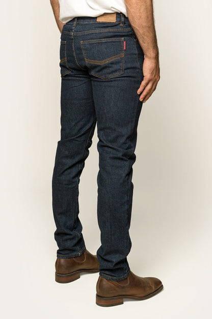 Ringers Western Burke Mens Mid Rise Tapered Slim Leg Jeans - 4
