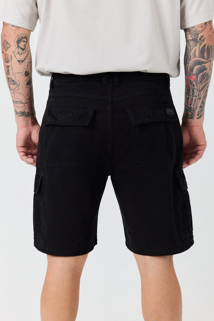 Ringers Western Bushland Cargo Walk Short - Charcoal Back