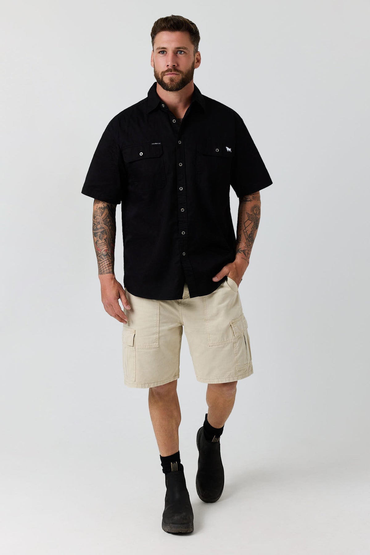 Ringers Western Bushland Cargo Walk Short - Sand