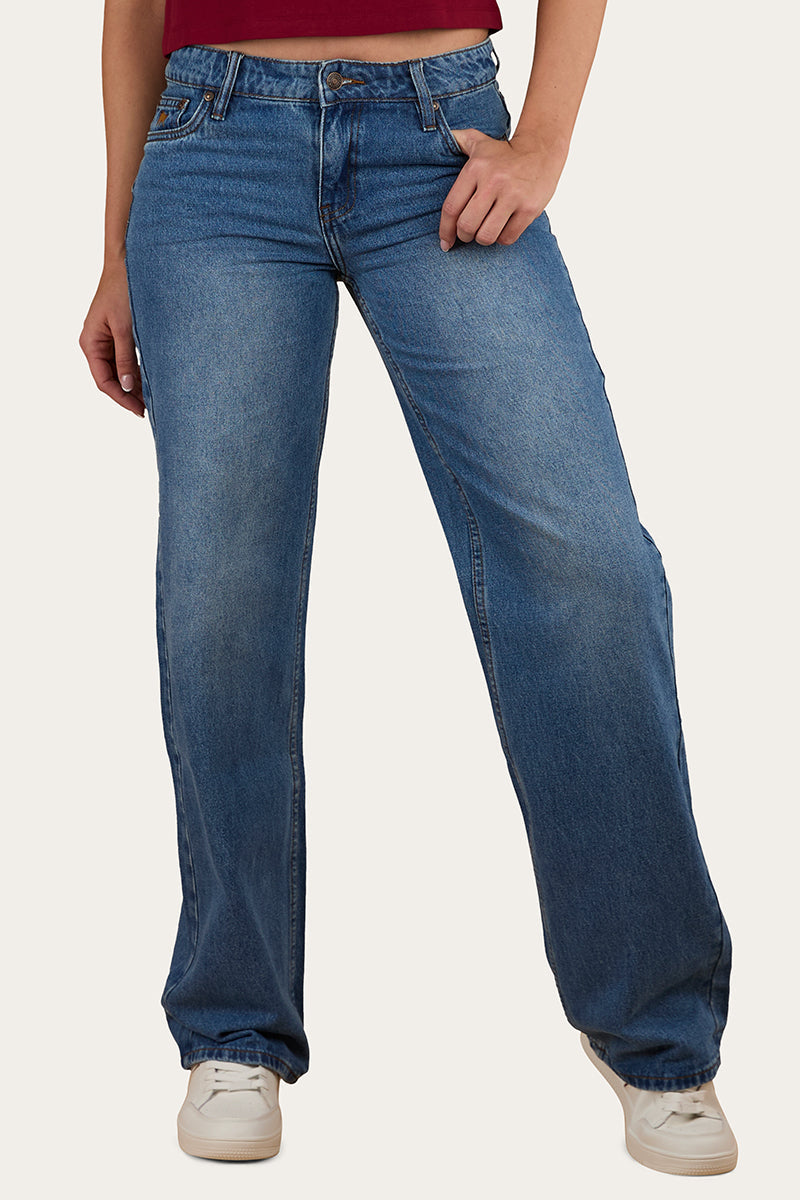 Ringers Western Cammy Womens Low Rise Wide Leg Jean - 6