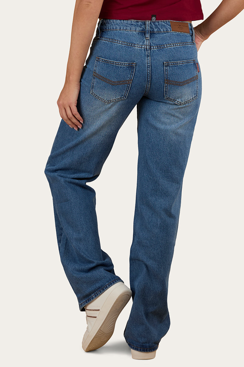 Ringers Western Cammy Womens Low Rise Wide Leg Jean - Back