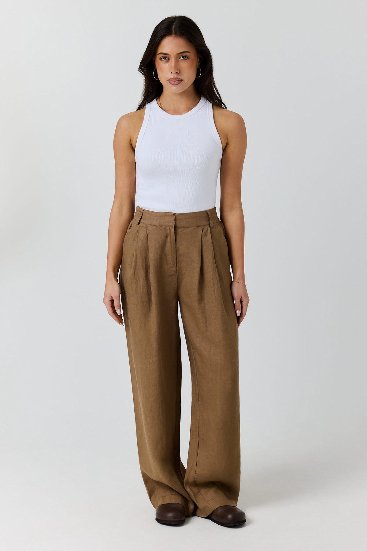 Ringers Western Carly Womens Linen Tailored Pant