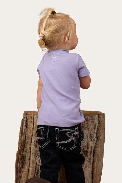 Ringers Western Casey Kids Rib Henley Top - 11