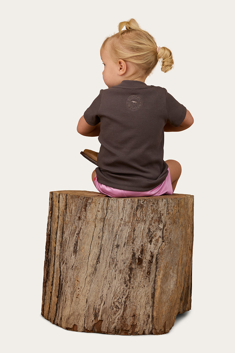 Ringers Western Casey Kids Rib Henley Top - 3