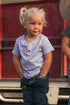 Ringers Western Casey Kids Rib Henley Top - 8
