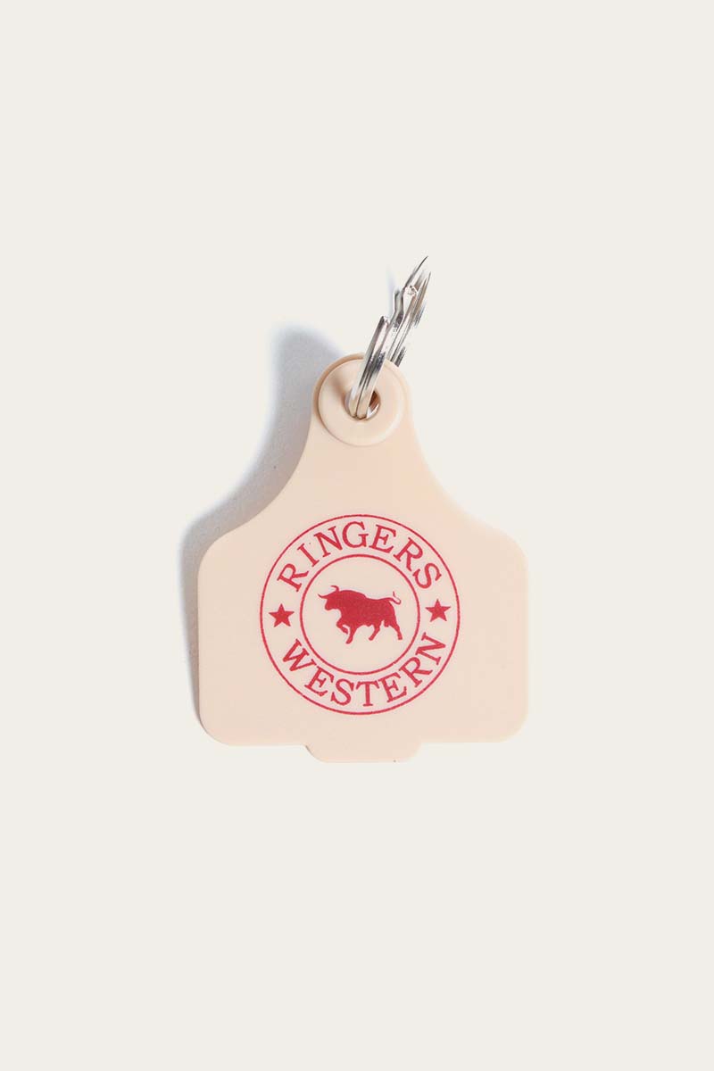 Ringers Western Cattle Tags - Biscuit
