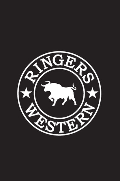Ringers Western Classic Sticker - Black White