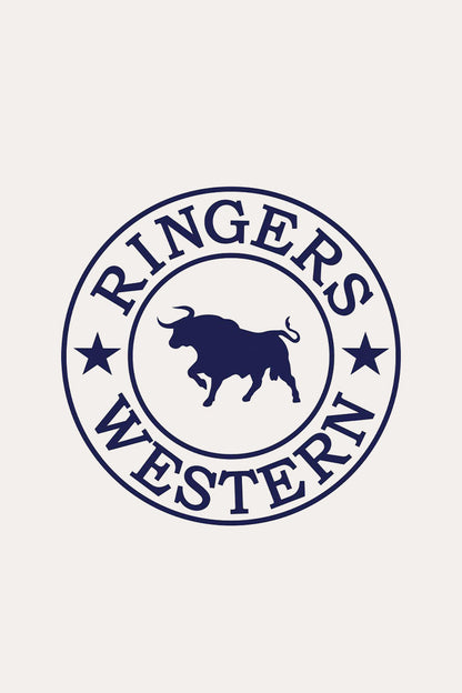 Ringers Western Classic Sticker - Navy
