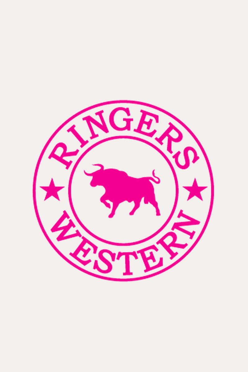 Ringers Western Classic Sticker - Pink