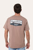Ringers Western Country Goods Mens Loose Fit T-Shirt - Camel Back