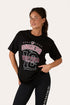 Ringers Western Division Womens Oversized Sport T-Shirt - Black Front