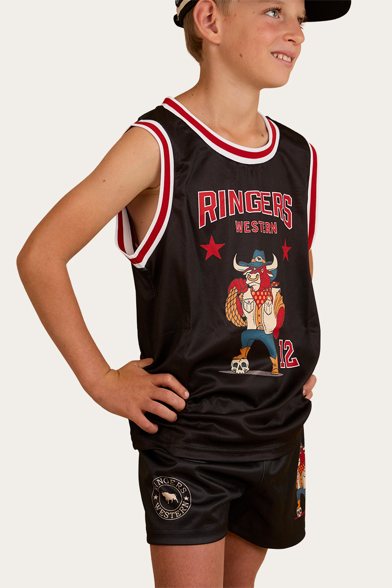 Ringers Western Do no Harm Kids Footy Shorts - 4
