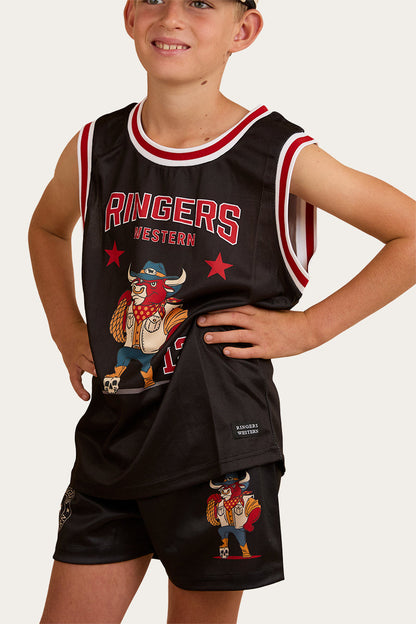 Ringers Western Do no Harm Kids Footy Shorts - 6