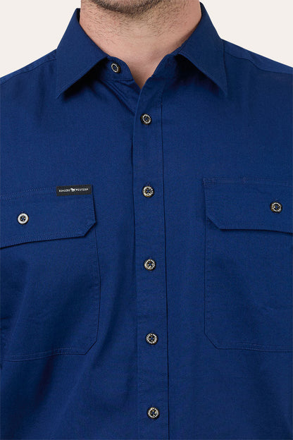 Ringers Western Drive By Mens Full Button Work Shirt - 2