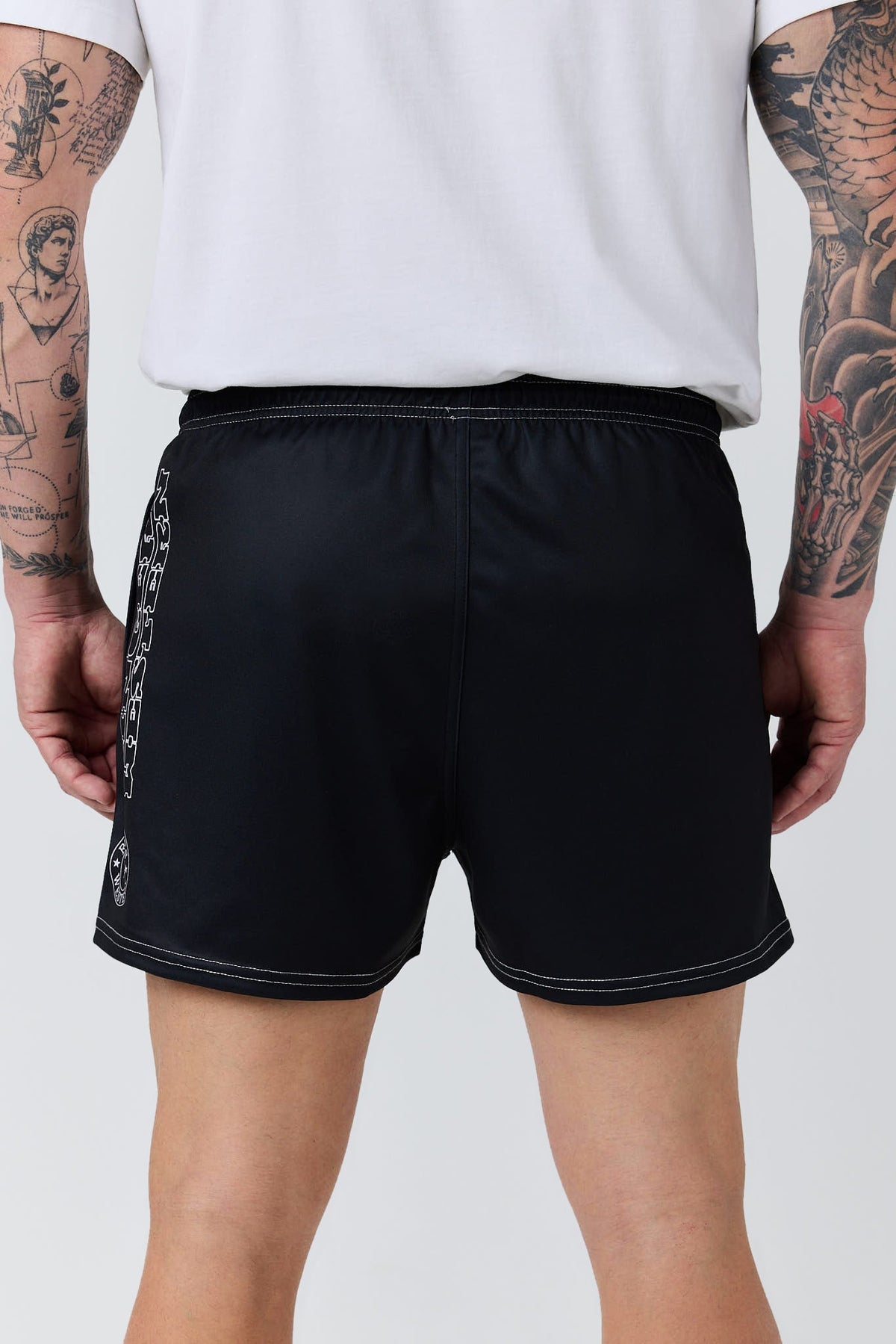 Ringers Western Dust Devil Unisex Footy Short - Back
