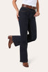 Ringers Western Edith Womens High Rise Bootleg Jean - Front