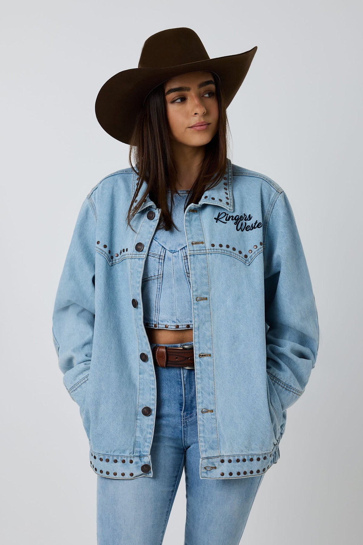 Ringers Western El Rancho Unisex Western Bomber Jacket