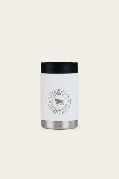 Ringers Western Escape Can Cooler - White