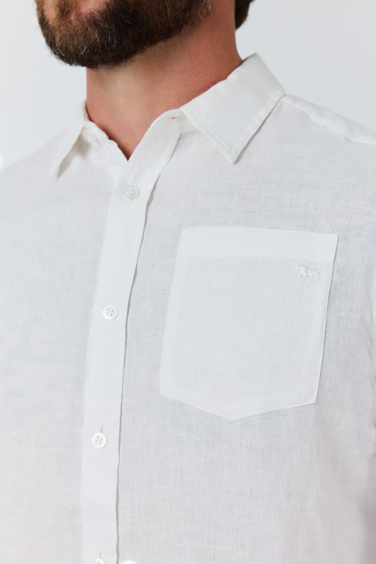 Ringers Western Fieldstone Mens Linen Shirt - 7