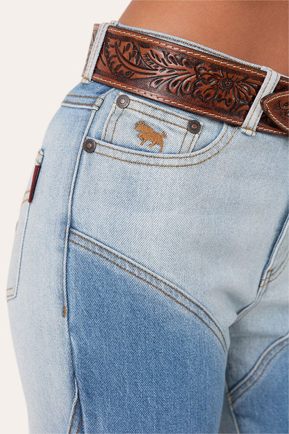 Ringers Western Francesca Womens High Rise Bootleg Western Jean - 3