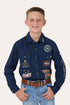 Ringers Western Freehand Kids Full Button Work Shirt - Front