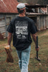 Ringers Western Get Your Truck On Mens Loose Fit T-Shirt - Black Lifestyle