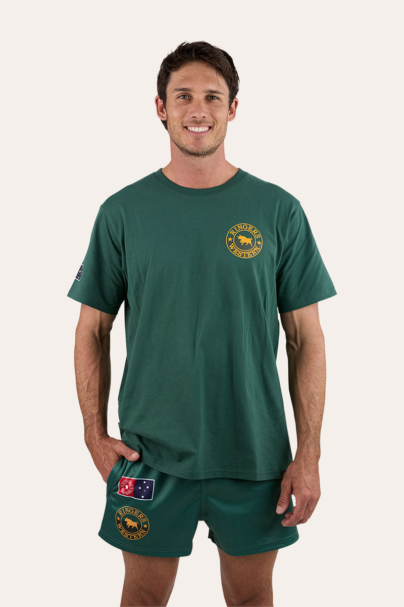 Ringers Western Good Bloke Mens Loose Fit T-Shirt - Front