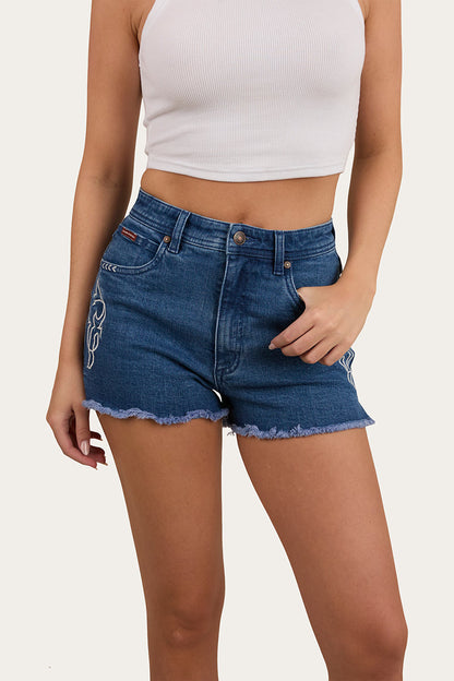 Ringers Western Gracie Womens Denim Short - 20
