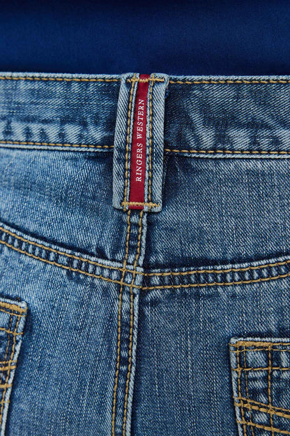 Ringers Western Granger Mens Loose Straight Wide Leg Jean - 6