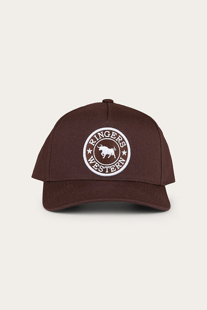 Ringers Western Grover Baseball Cap - Chocolate
