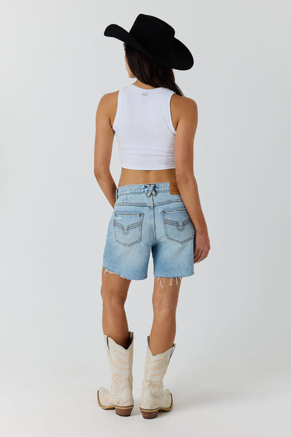 Ringers Western Hailey Womens Mid Rise Classic Short - Back
