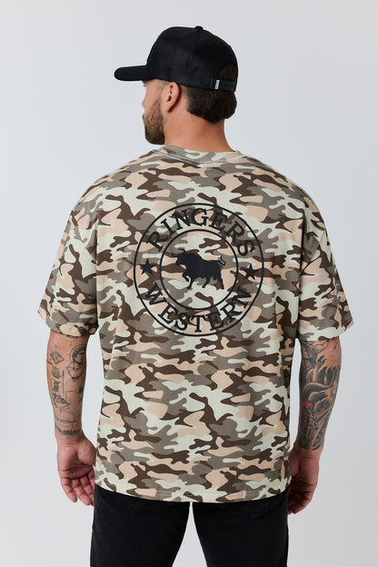 Ringers Western Hard Find Mens Box Fit T-Shirt - Back