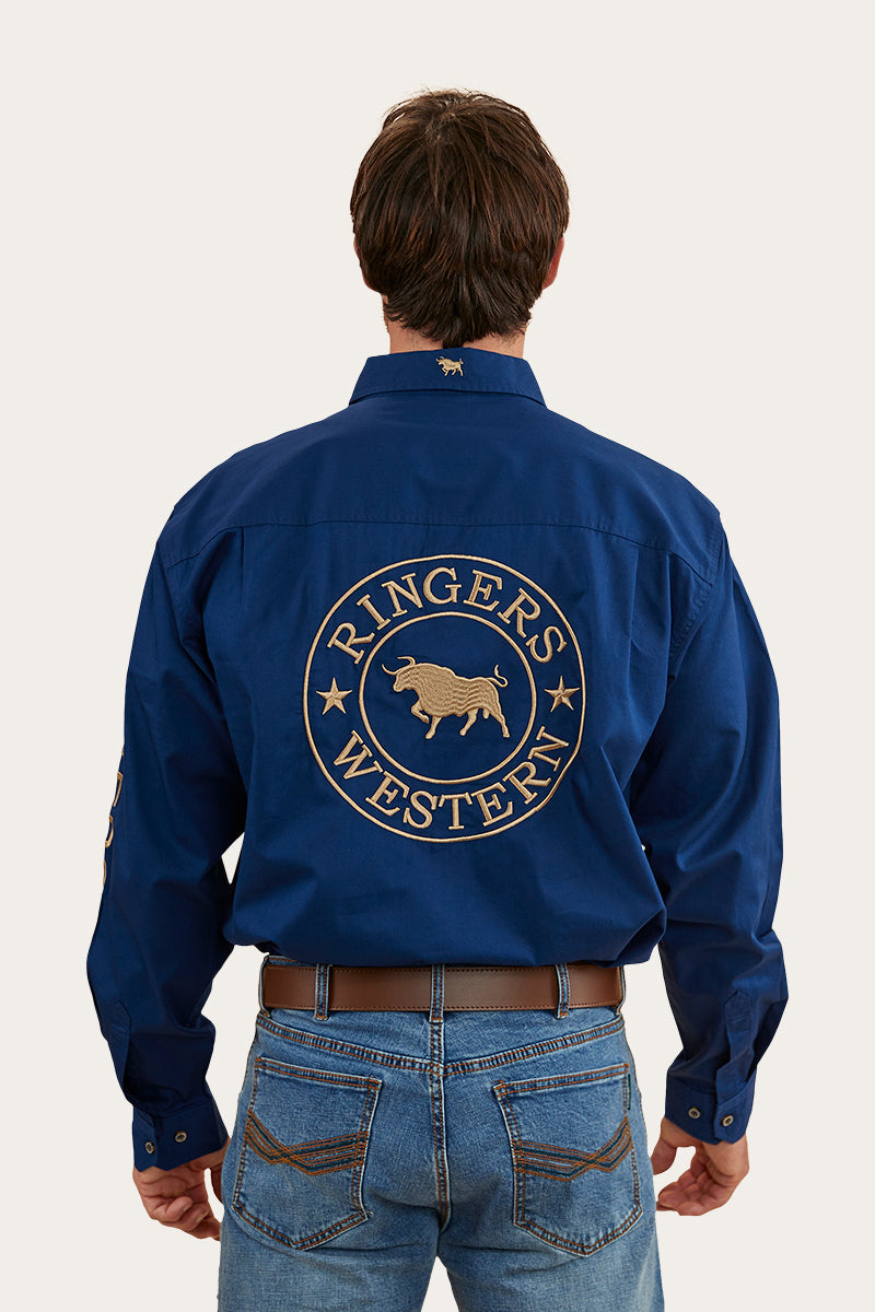 Ringers Western Hawkeye Mens Full Button Work Shirt - 10